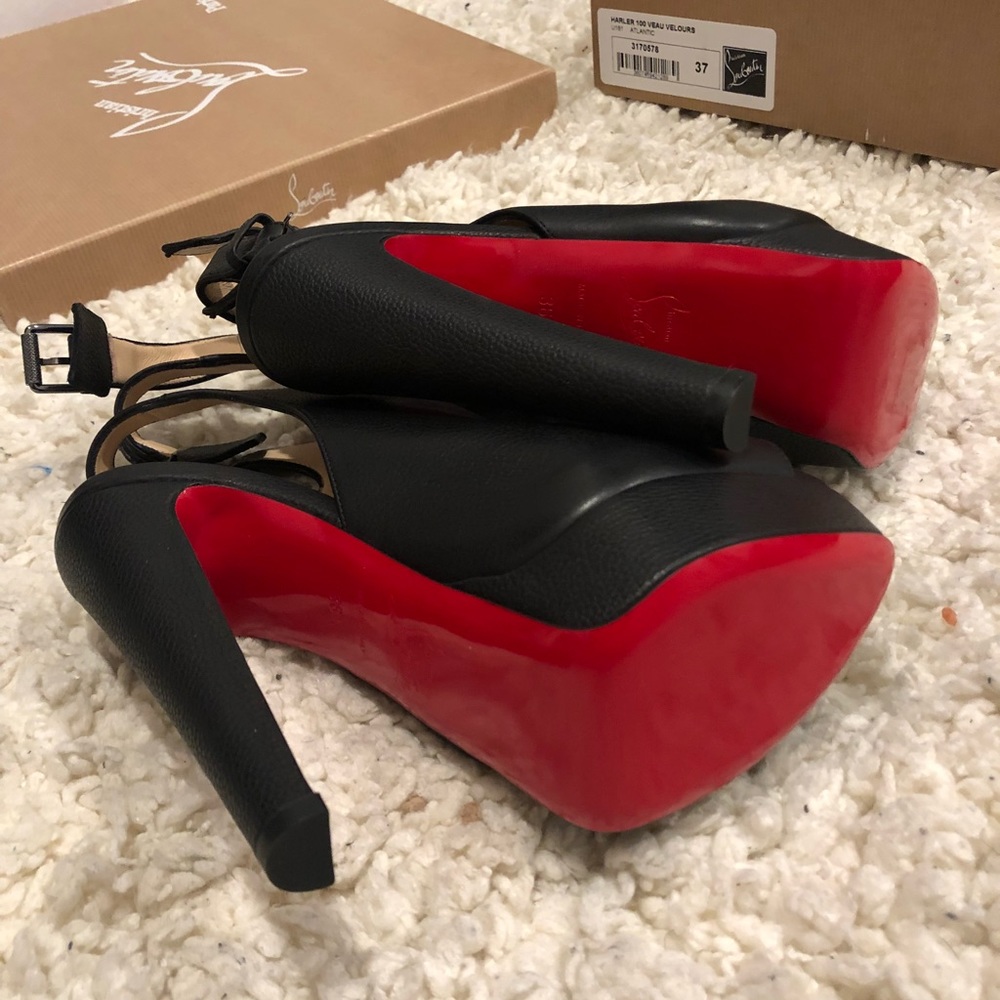 Christian louboutins Harper 100 Veau Velours